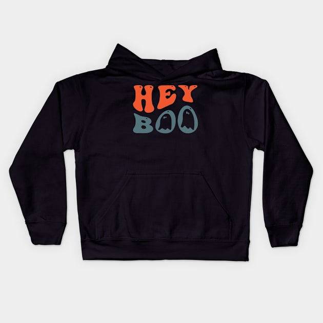 Hey Boo Kids Hoodie by TomCage